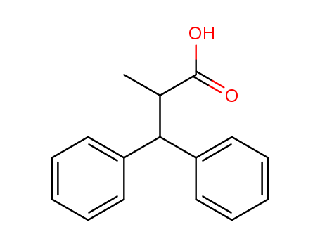 Benzenepropanoicacid, a-methyl-b-phenyl-