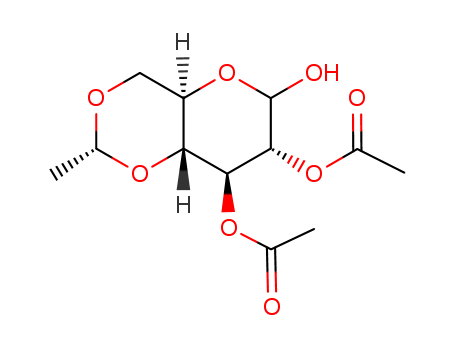 2,3-di-O-acetyl-4,6-O-Ethylidene-β-D-glucopyranose