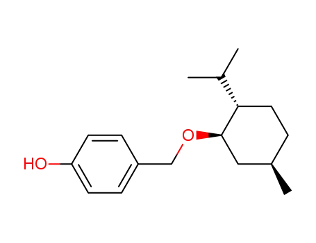 Molecular Structure of 775356-24-6 (4-(2-isopropyl-5-methyl-cyclohexyloxymethyl)-phenol)