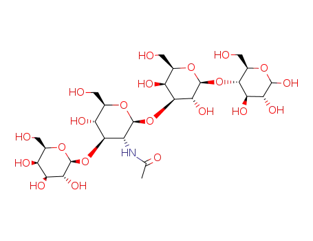 Molecular Structure of 14116-68-8 (LACTO-N-TETRAOSE)