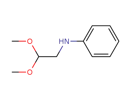 Molecular Structure of 26972-56-5 (N-(2,2-dimethoxyethyl)aniline)