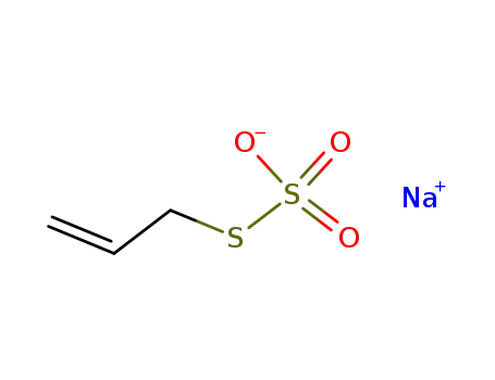 Molecular Structure of 6363-01-5 (sodium 2-propenylthiosulfate)