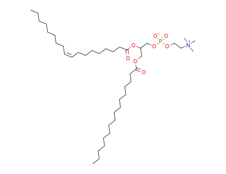 Molecular Structure of 26662-91-9 (3,5,8-Trioxa-4-phosphahexacos-17-en-1-aminium,4-hydroxy-N,N,N-trimethyl-9-oxo-7-[[(1-oxohexadecyl)oxy]methyl]-, inner salt,4-oxide, (17Z)-)