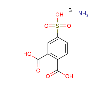 1,2-Benzenedicarboxylicacid, 4-sulfo-, ammonium salt (1: )