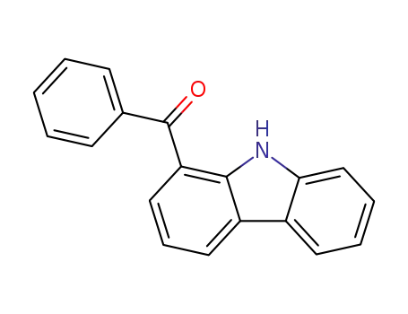 Molecular Structure of 111960-27-1 (Methanone, 9H-carbazol-1-ylphenyl-)