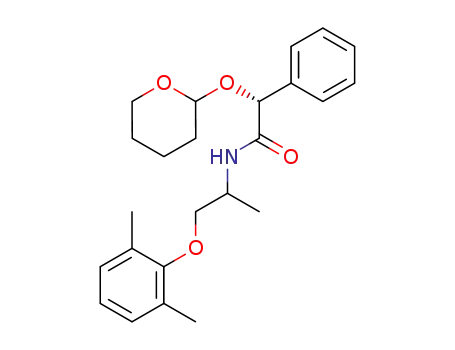 (2RS)-N-(1-(2',6'-dimethylphenoxy)-2-propyl)-tetrahydropyranyl-(R)-mandelamide