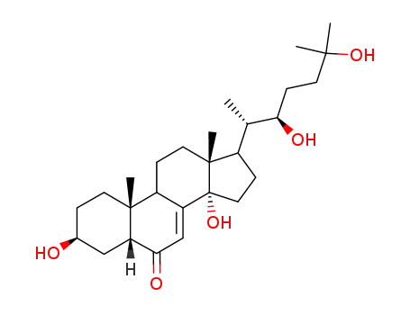 Molecular Structure of 31575-91-4 (2-deoxyecdysone)