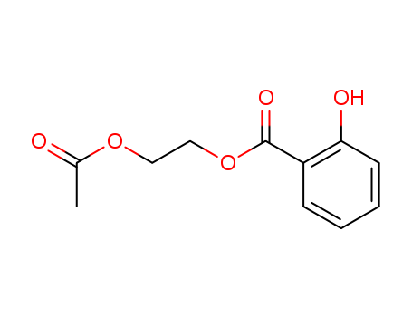 Benzoic acid,2-hydroxy-, 2-(acetyloxy)ethyl ester