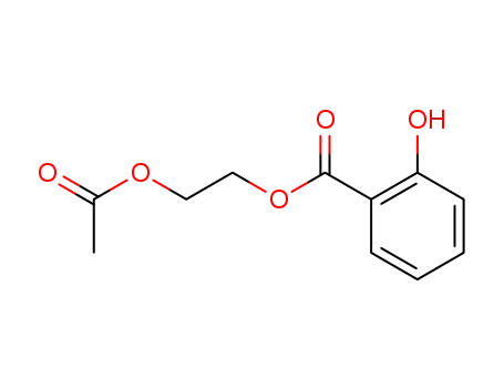 Molecular Structure of 87-23-0 (2-(acetoxy)ethyl salicylate)
