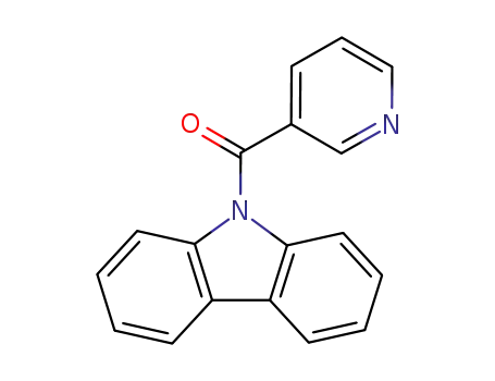 Molecular Structure of 7469-85-4 (carbazol-9-yl-pyridin-3-yl-methanone)