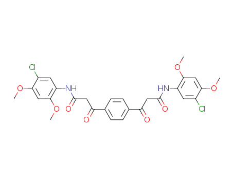 1,4-Benzenedipropanamide,N1,N4-bis(5-chloro-2,4-dimethoxyphenyl)-b1,b4-dioxo-