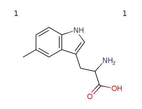 Molecular Structure of 99295-79-1 (5-Methyl-D-tryptophan)