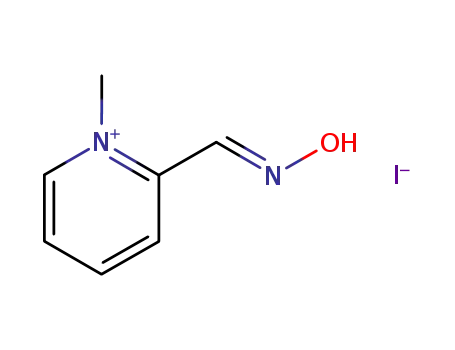 Molecular Structure of 94-63-3 (PYRIDINE-2-CARBOXALDOXIME METHIODIDE)