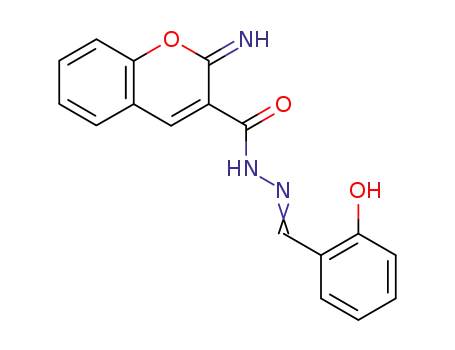 2-Imino-2H-chromene-3-carboxylic acid [1-(2-hydroxy-phenyl)-meth-(E)-ylidene]-hydrazide