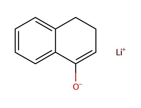 Molecular Structure of 74074-96-7 (1(2H)-Naphthalenone, 3,4-dihydro-, ion(1-), lithium)