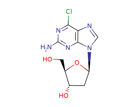 2-Amino-6-chloropurine-9-beta-D-(2'-deoxy)riboside