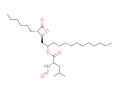 Molecular Structure of 96829-58-2 (Orlistat)