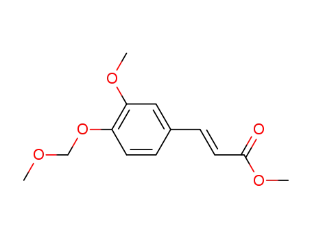Molecular Structure of 220300-07-2 (methyl (E)-4-methoxymethyl-3-methoxycinnamate)