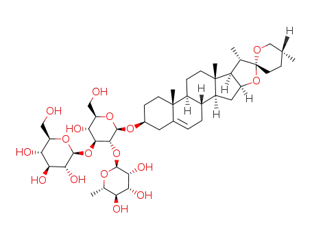 Molecular Structure of 19083-00-2 (gracillin)