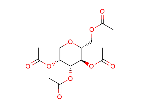 Molecular Structure of 13121-61-4 (2,3,4,6-Tetra-O-acetyl-1,5-anhydro-D-mannitol)