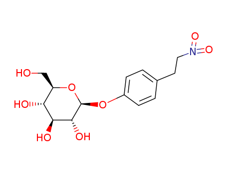 4-(2-nitroethyl)phenyl hexopyranoside
