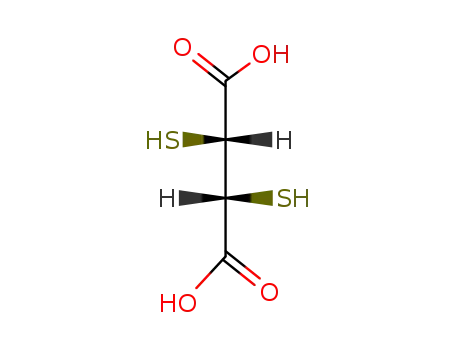 2,3-Dimercaptosuccinic acid, (-)-