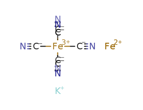 Ferrate(4-),hexakis(cyano-kC)-,iron(3+) potassium (1:1:1), (OC-6-11)-