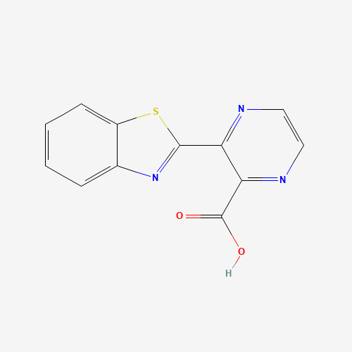 3-(1,3-Benzothiazol-2-yl)pyrazine-2-carboxylic acid
