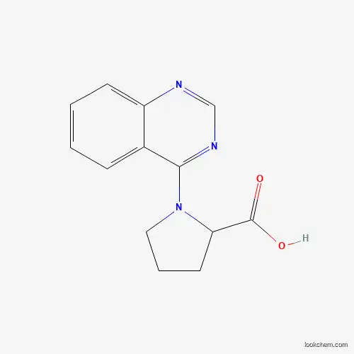 Molecular Structure of 1008675-45-3 (1-(Quinazolin-4-yl)pyrrolidine-2-carboxylic acid)