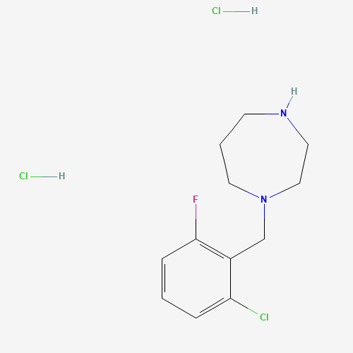 1-(2-Chloro-6-fluoro-benzyl)-[1,4]diazepane x 2 HCl
