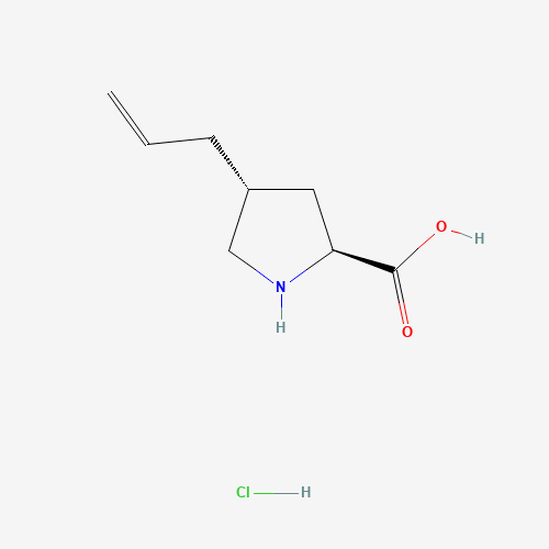 trans-4-allyl-L-proline hydrochloride;(2S,4R)-4-Allylpyrrolidine-2-carboxylic acid