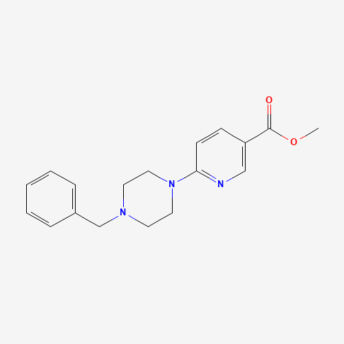 Methyl 6-(4-benzylpiperazino)nicotinate