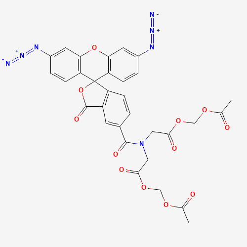 Molecular Structure of 1416872-50-8 (Sulfidefluor-7 AM)