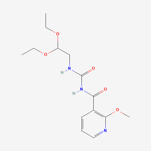N-(2,2-Diethoxyethyl)-N'-[(2-methoxy-3-pyridinyl)carbonyl]urea