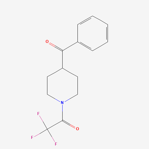 2,2,2-Trifluoro-1-(4-benzoylpiperidin-1-YL)ethanone