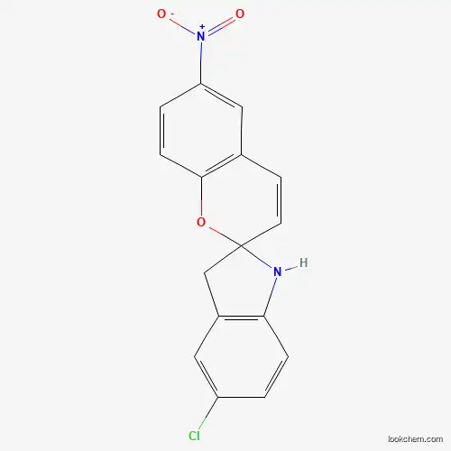 Molecular Structure of 26456-32-6 (5'-Chloro-6-nitro-1',3'-dihydrospiro[chromene-2,2'-indole])