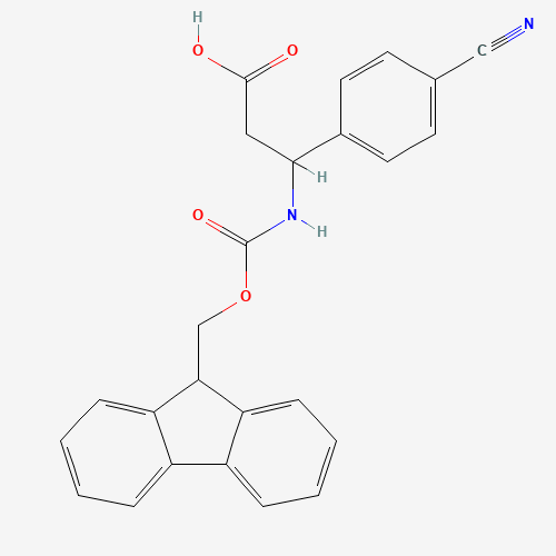 N-Fmoc-DL-3-Amino-3-(4-cyanophenyl)propanoic acid