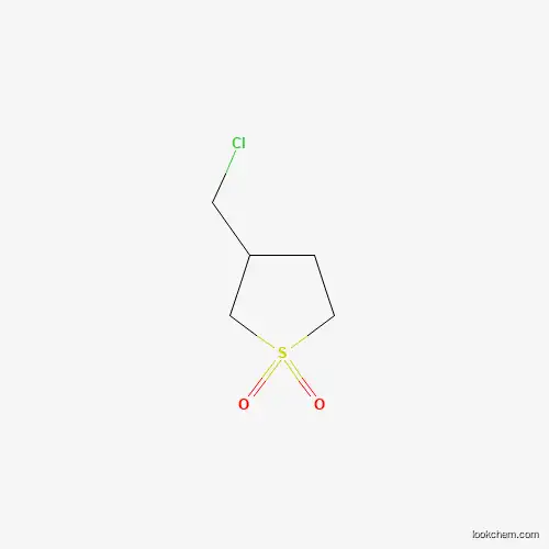 Molecular Structure of 321971-80-6 (3-(Chloromethyl)tetrahydrothiophene 1,1-dioxide)