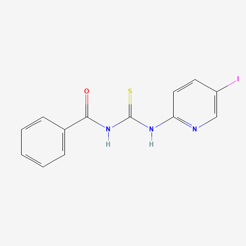 N-Benzoyl-N'-(5-iodo-2-pyridinyl)thiourea
