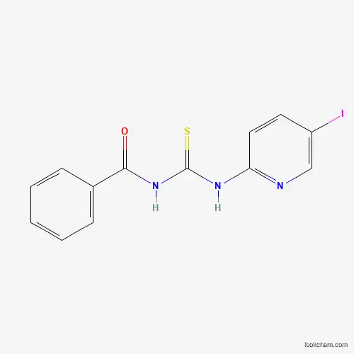 Molecular Structure of 338748-94-0 (N-benzoyl-N'-(5-iodo-2-pyridinyl)thiourea)
