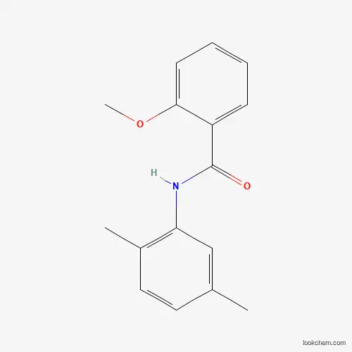 Molecular Structure of 353783-62-7 (N-(2,5-dimethylphenyl)-2-methoxybenzamide)