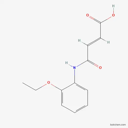 Molecular Structure of 36847-95-7 (4-((2-Ethoxyphenyl)amino)-4-oxobut-2-enoic acid)