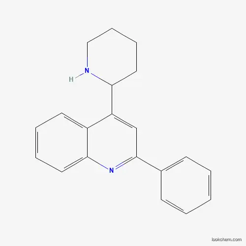 Molecular Structure of 383128-79-8 (2-Phenyl-4-(2-piperidinyl)quinoline)