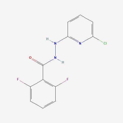 N'-(6-chloro-2-pyridinyl)-2,6-difluorobenzenecarbohydrazide