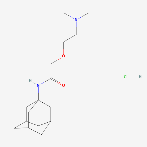 2-[2-(dimethylamino)ethoxy]-N-tricyclo[3.3.1.13,7]dec-1-ylacetamide monohydrochloride