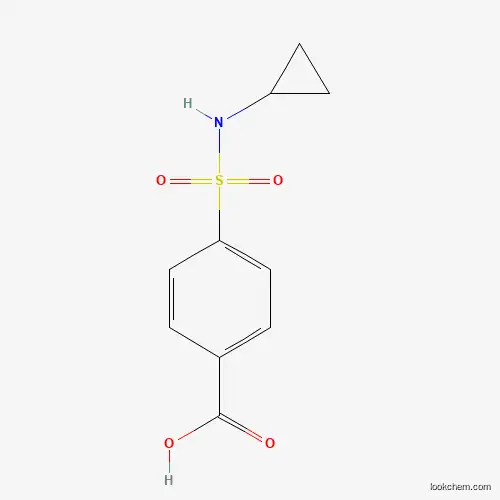 Molecular Structure of 436092-71-6 (4-[(Cyclopropylamino)sulfonyl]benzoic acid)