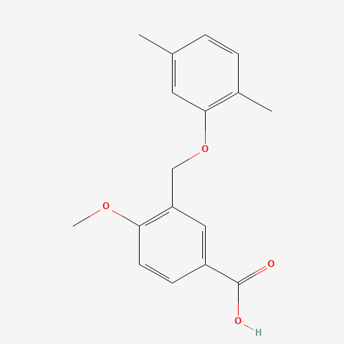 3-(2,5-DIMETHYL-PHENOXYMETHYL)-4-METHOXY-BENZOIC ACID