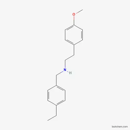 Molecular Structure of 444907-15-7 ((4-Ethylbenzyl)[2-(4-methoxyphenyl)ethyl]amine)