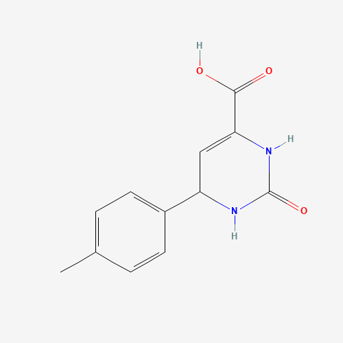 6-(4-METHYLPHENYL)-2-OXO-1,2,3,6-TETRAHYDRO-4-PYRIMIDINECARBOXYLIC ACID