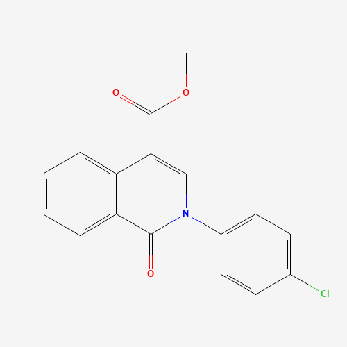 METHYL 2-(4-CHLOROPHENYL)-1-OXO-1,2-DIHYDRO-4-ISOQUINOLINECARBOXYLATE
